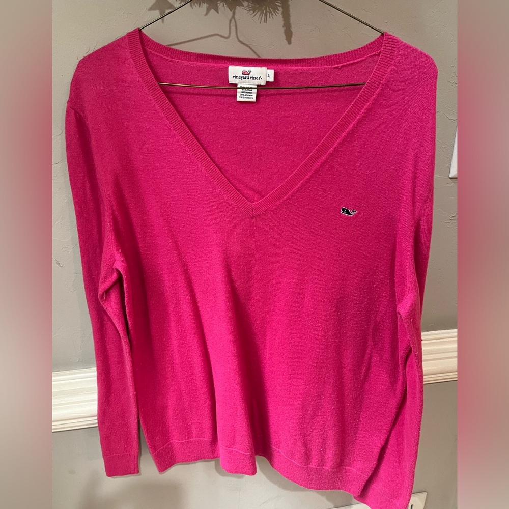 Hot Pink XL Vineyard Vines Sweater
